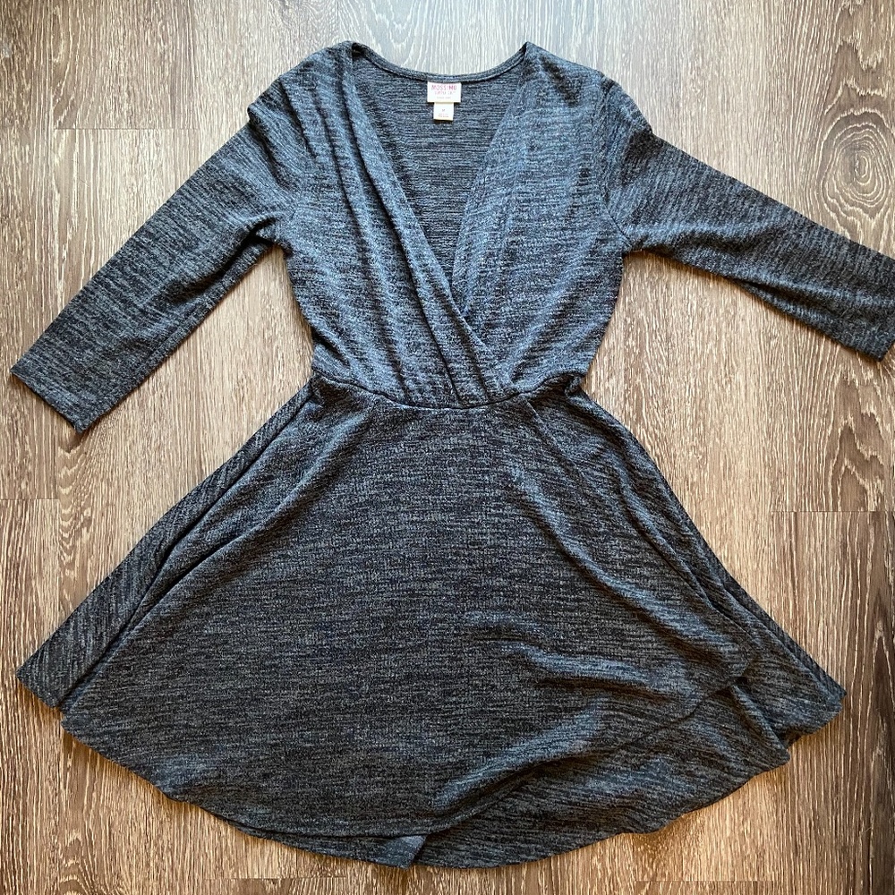Mossimo- Gray Sweater Dress